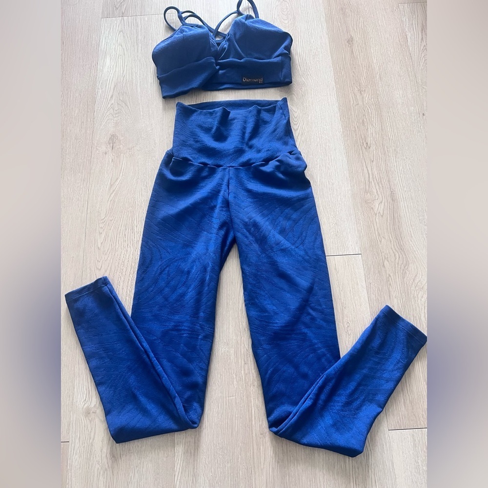 Navy Blue Gym Activewear